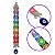 Pendente Protetor de Ambiente 7 Chakras com Olho Grego 50cm - Imagem 1