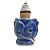 Mini Incensário Cascata Indiano em Porcelana 3cm - Azul - Imagem 2