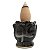 Mini Incensário Cascata Indiano em Porcelana 3cm - Preto - Imagem 2