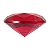 Diamante em Cristal de Vidro 6cm - Vermelho: Amor - Imagem 1