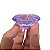 Diamante em Cristal de Vidro 6cm - Lilás: Intuição e Transmutação - Imagem 2