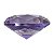 Diamante em Cristal de Vidro 6cm - Lilás: Intuição e Transmutação - Imagem 1
