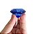 Diamante em Cristal de Vidro 5cm - Azul Escuro: Sabedoria - Imagem 2