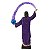 Saint Germain com Chama Violeta 26cm - Importado - Imagem 4