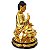 Buda Tibetano Dourado Saldando 20cm - Abhaya Mudra - Imagem 3