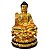 Buda Tibetano Dourado Saldando 20cm - Abhaya Mudra - Imagem 1