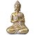 Buda Dourado Namastê 32cm - Gratidão e Prosperidade - Imagem 1