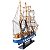 Navio Veleiro de Madeira em Miniatura 37cm - Imagem 5