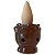 Mini Incensário Cascata Indiano em Porcelana 3cm - Marrom - Imagem 1