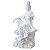 Deusa Kuan Yin Branca Sentada 16cm - Proteção Espiritual e Energia de Compaixão - Imagem 3