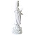 Kuan Yin Branca em Pé 21cm - Guardiã do Sagrado Feminino e da Cura Interior - Imagem 5