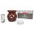 Kit Presente Rechaud de Cerâmica Marrom com Essência de Jasmim 5ml e Vela Tealight - Imagem 1