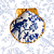 Concha Toile de Jouy Pássaro Azul - Imagem 1