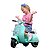 Scooter Banderetta Eletrica 6V Turquesa - Imagem 1