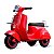 Scooter Banderetta Eletrica 6V Vermelha - Imagem 6