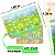 Tapete HAPPY Friends  Atividades Educativo Dobravel Impermeavel Termico Tatami Infantil Macio Emborrachado Criança  ANTI Alergico Macio Colorido - Imagem 4