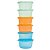 Kit Potes para Papinha com 06 Unidades Buba Bebe Alimentação Comida  Alimento - Imagem 3