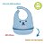 Babador Silicone Bolso Pega Migalha GUMY 12092 Azul Alimentação Bebê Papinha Impermeável Lavável Proteção Ajustável Presente CHÁ Revelação - Imagem 2