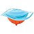 Prato Magico Giro BOWL Azul 360° Buba  Alimentação Comida Bebe Criança Alimentar - Imagem 2