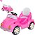 Carrinho Infantil para Bebes Passeio e Pedal Calesita 1300 Fousk Fusca 2 em 1 Calesita Pink/Azul/Branco Gelo - Imagem 4