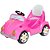 Carrinho Infantil para Bebes Passeio e Pedal Calesita 1300 Fousk Fusca 2 em 1 Calesita Pink/Azul/Branco Gelo - Imagem 3