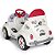 Carrinho Infantil para Bebes Passeio e Pedal Calesita 1300 Fousk Fusca 2 em 1 Calesita Pink/Azul/Branco Gelo - Imagem 7