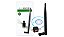 Adaptador Receptor Wireless Usb 2.0 5dbi Wifi Pc Notebook  al-c818 - Imagem 1