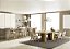 CONJUNTO MESA AURORA SLIM 1,80X1,00 COM 6 CADEIRAS - NOMADESIGN - Imagem 1