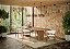 CONJUNTO MESA BETINA 2,20X1,10 COM 8 CADEIRAS - NOMADESIGN - Imagem 3