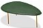 MESA DE CENTRO ORGANIC PÉ GOLD - MERIDIANO - Imagem 1