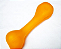 BRINQUEDO OSSO DE VINIL LARANJA - Imagem 1
