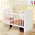 Berço Simples com Grade Multifuncional para Quarto de Bebê Frete - Imagem 1