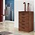 Cômoda Organizadora Grande 5 Gavetas Quarto Casal - Imagem 5