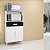 Balcão Armário Organizador Microondas e Forno Duplo - Imagem 3