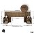 Cabeceira para Cama Box Casal Com 2 Mesas de Canto - Imagem 4