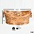 Champanheira Balde Cobre Oval Sofisticada Floral - 10 litros - Imagem 3