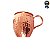 Caneca Barril Cobre Martelada Moscow Mule - 500ml - Imagem 4