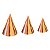 Kit 3 Cones de Cobre Energia Radiônica Radiestesia - P M G - Imagem 1