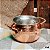 Conjunto para Fondue Rechaud em Cobre Puro Artesanal 1400ml - Imagem 8