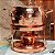Conjunto para Fondue Rechaud em Cobre Puro Artesanal 1400ml - Imagem 2