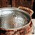Conjunto para Fondue Rechaud em Cobre Puro Artesanal 1400ml - Imagem 4