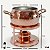 Conjunto para Fondue Rechaud em Cobre Puro Artesanal 1900ml - Imagem 3