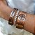 Bracelete Pulseira Cobre Puro Masculina Feminina São Bento - Imagem 4
