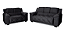 Conjunto Sofá  - 2 / 3 Lugares  - Tec.Platinum (Preto) - Imagem 2