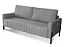 Sofá Living - 2,10m - Tec.Platinum (Grafite) - Imagem 1