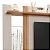 Painel - com nicho - Cinamomo/Off White - Imagem 2