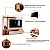 Painel - com nicho - Cinamomo/Off White - Imagem 4