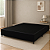 Base Box - Queen - (1,58x1.98x0.30) - Suede Preto - Imagem 1