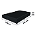 Base Box - Casal  - (1,38x1.88x0.30) - Suede Preto - Imagem 3