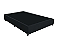 Base Box - Casal  - (1,38x1.88x0.30) - Suede Preto - Imagem 2